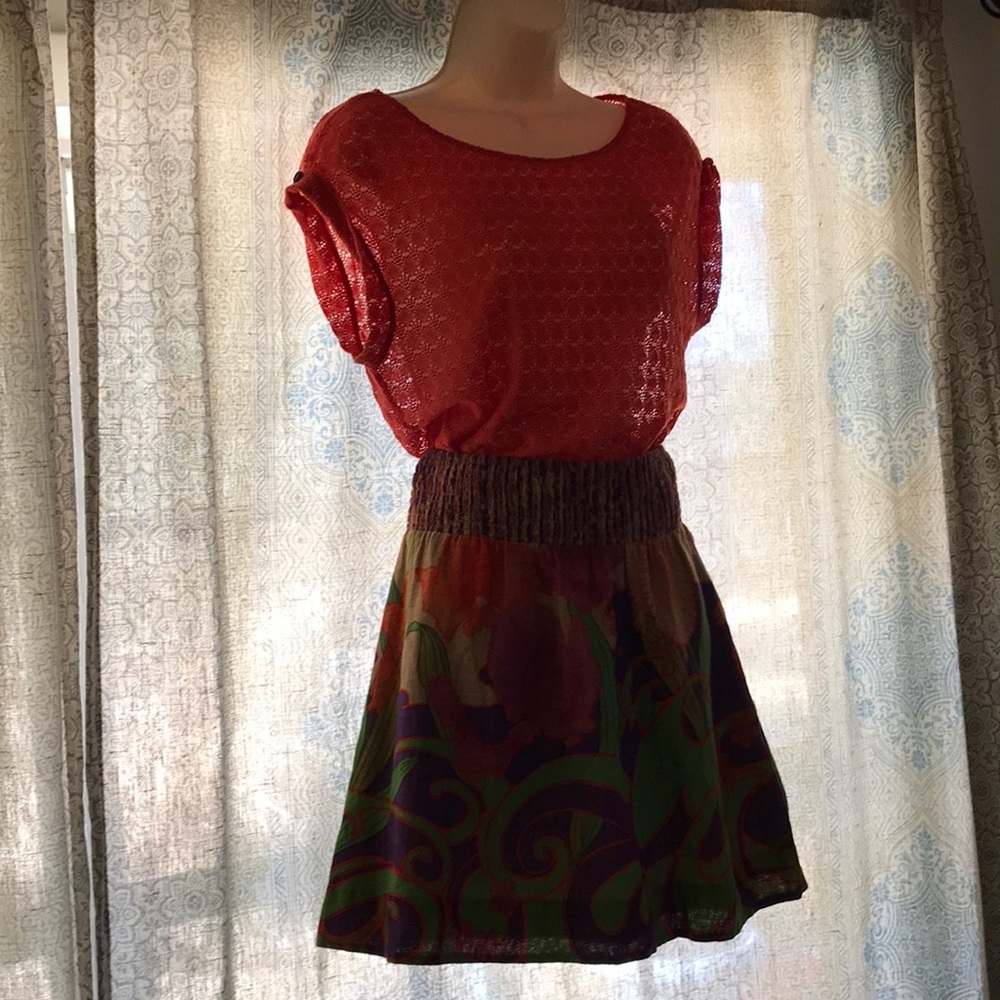 SANCTUARY LACE KNIT TOP